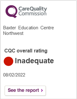 CQC Inadequate rating for Bec North